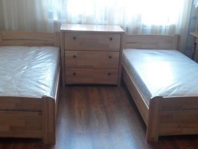 Венеция односпальная из букаВенеция односпальная из бука 